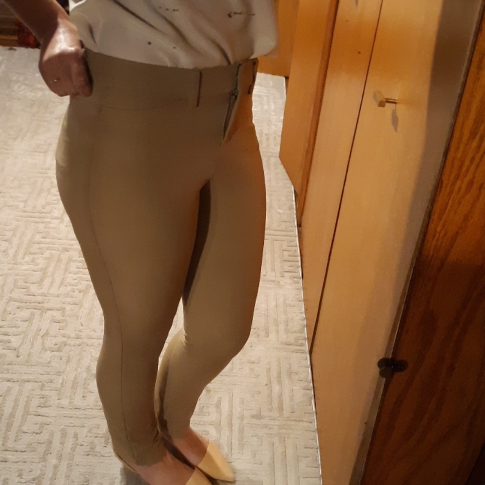 Camel dress pants